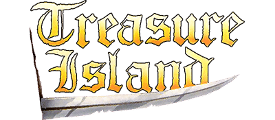 Treasure Island logo for Commodore 64